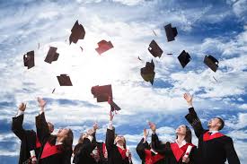 Image of graduates throwing caps in the sky. Are you having college depression? We have options for you to start therapy for college students in Baltimore, MD. Including online therapy for college students in Maryland. Call today to get started.